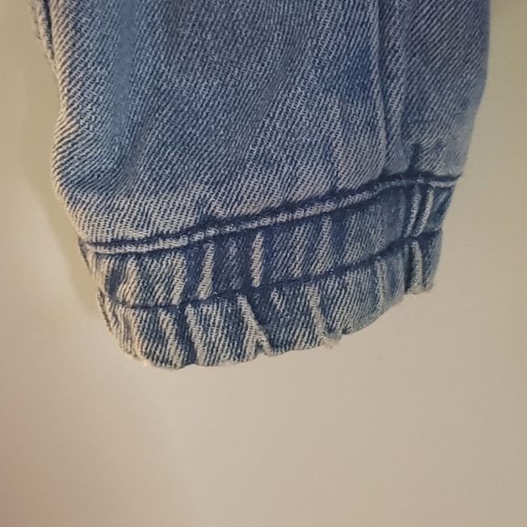 Zara Denim Bomber Jacket - Picture 5 of 5